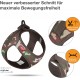curli Vest Harness, Clasp, Air Mesh, Moss, L curli Vest Harness, Clasp, Air Mesh, Moss, L