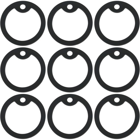 eMagTech Pack of 30 Dog Silicone Rings Name Plate Holder Protective Cover Round Shape ID Tag Protection Dog Collar Silicone Case Pet Accessories for Dogs Blue eMagTech Pack of 30 Dog Silicone Rings Name Plate Holder Protective Cover Round Shape ID Tag Protection Dog Collar Silicone Case Pet Accessories for Dogs Blue