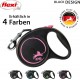 flexi 4000498034118 Roller Lead Design Black/Pink L Multi Small flexi 4000498034118 Roller Lead Design Black/Pink L Multi Small