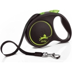 flexi 4000498034125 Roller Lead Design Black/Green L, Multi, Small flexi 4000498034125 Roller Lead Design Black/Green L, Multi, Small