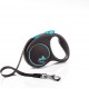 flexi® Black Design S Belt 5 m Black/Blue Roll Lead for Dogs up to 15 kg flexi® Black Design S Belt 5 m Black/Blue Roll Lead for Dogs up to 15 kg