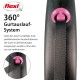 flexi® Black Design S Belt 5 m Black/Pink Roll Lead for Dogs up to 15 kg flexi® Black Design S Belt 5 m Black/Pink Roll Lead for Dogs up to 15 kg