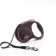 flexi® Black Design S Belt 5 m Black/Pink Roll Lead for Dogs up to 15 kg flexi® Black Design S Belt 5 m Black/Pink Roll Lead for Dogs up to 15 kg