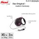 flexi® Black Design XS Rope 3 m Black/Pink Roll Lead for Dogs up to 8 kg