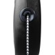 flexi® Black Design XS Rope 3 m Black/Pink Roll Lead for Dogs up to 8 kg