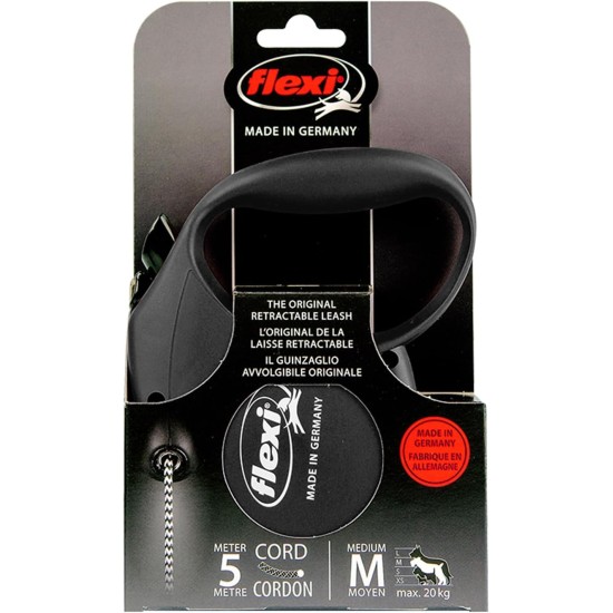 flexi® Black Design XS Rope 3 m Black/Pink Roll Lead for Dogs up to 8 kg flexi® Black Design XS Rope 3 m Black/Pink Roll Lead for Dogs up to 8 kg