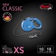 flexi CL00C3.250.BL New Classic Cord Retractable Leash, Blue, X-Small/10' flexi CL00C3.250.BL New Classic Cord Retractable Leash, Blue, X-Small/10'