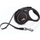 flexi CL10T5.250.S New Classic Tape Retractable Leash, Black, Small/16'