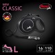 flexi CL2MT5.250.R New Classic Tape Retractable Leash, Red, Medium/16'