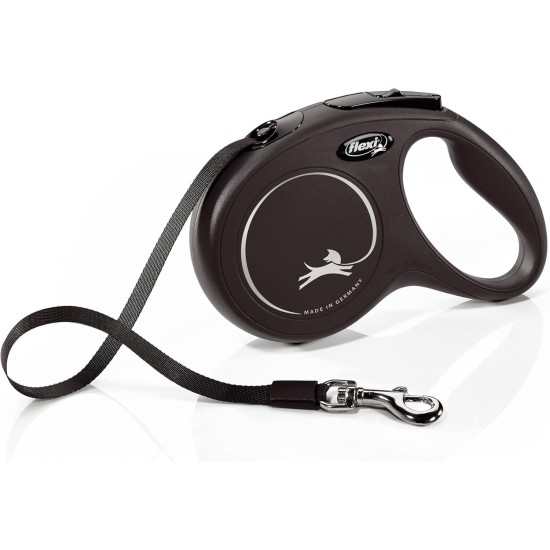 flexi Classic M Lead, Up To 25 kg, 5 m, Black flexi Classic M Lead, Up To 25 kg, 5 m, Black