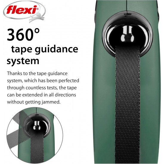 flexi Classic S 5 m Olive Green Roll Lead for Dogs up to 15 kg flexi Classic S 5 m Olive Green Roll Lead for Dogs up to 15 kg