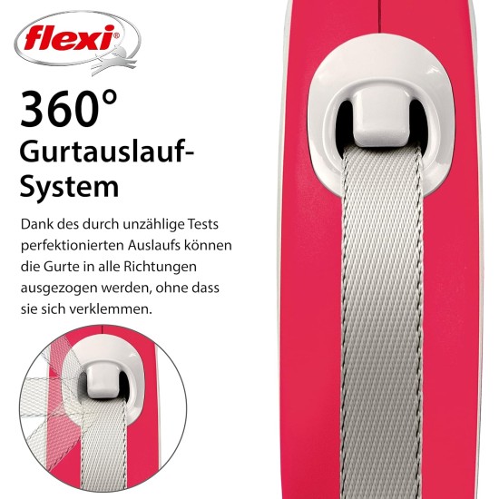 flexi® Comfort L Belt 8 m Red Roll Lead for Dogs up to 50 kg flexi® Comfort L Belt 8 m Red Roll Lead for Dogs up to 50 kg