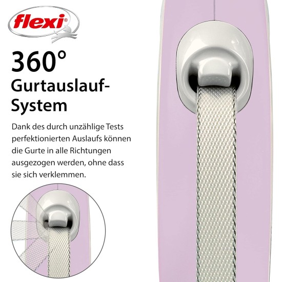 flexi® Comfort S Belt 5 m Pink Roll Lead for Dogs up to 15 kg flexi® Comfort S Belt 5 m Pink Roll Lead for Dogs up to 15 kg