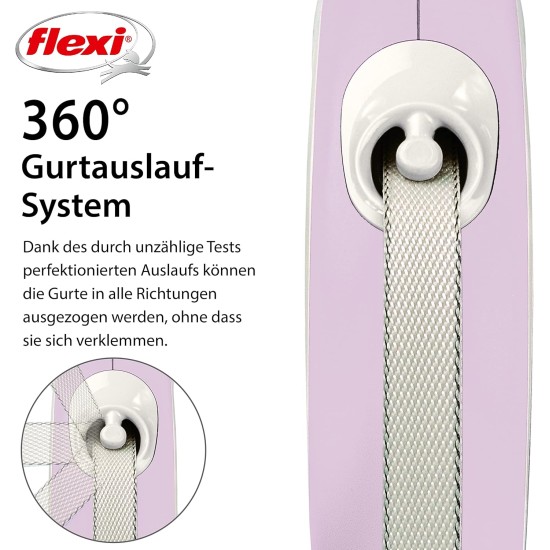 flexi® Comfort S Belt 5 m Pink Roll Lead for Dogs up to 15 kg flexi® Comfort S Belt 5 m Pink Roll Lead for Dogs up to 15 kg
