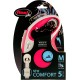 flexi® Comfort S Belt 5 m Pink Roll Lead for Dogs up to 15 kg flexi® Comfort S Belt 5 m Pink Roll Lead for Dogs up to 15 kg