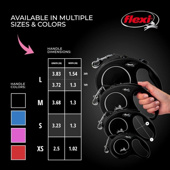flexi Giant Professional L belt 10 m for dogs up to 50 kg flexi Giant Professional L belt 10 m for dogs up to 50 kg