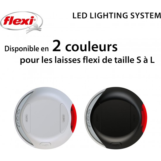 flexi® LED Lighting System (USB), Light Grey, Accessory for flexi® Retractable Leads flexi® LED Lighting System (USB), Light Grey, Accessory for flexi® Retractable Leads