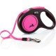 flexi® Neon M Strap 5 m Black Neon Pink Strap Reflective Side Panel Roll Lead for Dogs up to 25 kg flexi® Neon M Strap 5 m Black Neon Pink Strap Reflective Side Panel Roll Lead for Dogs up to 25 kg