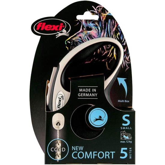 flexi® Neon M Strap 5 m Black Neon Pink Strap Reflective Side Panel Roll Lead for Dogs up to 25 kg flexi® Neon M Strap 5 m Black Neon Pink Strap Reflective Side Panel Roll Lead for Dogs up to 25 kg
