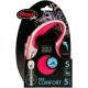 flexi® Neon M Strap 5 m Black Neon Pink Strap Reflective Side Panel Roll Lead for Dogs up to 25 kg flexi® Neon M Strap 5 m Black Neon Pink Strap Reflective Side Panel Roll Lead for Dogs up to 25 kg
