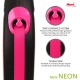 flexi® Neon M Strap 5 m Black Neon Pink Strap Reflective Side Panel Roll Lead for Dogs up to 25 kg flexi® Neon M Strap 5 m Black Neon Pink Strap Reflective Side Panel Roll Lead for Dogs up to 25 kg
