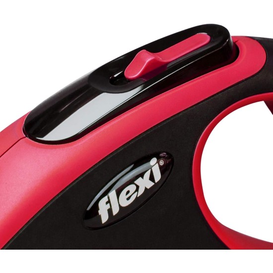 flexi® Neon M Strap 5 m Black Neon Pink Strap Reflective Side Panel Roll Lead for Dogs up to 25 kg flexi® Neon M Strap 5 m Black Neon Pink Strap Reflective Side Panel Roll Lead for Dogs up to 25 kg