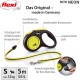 flexi Neon Reflective Cord (S 5 Metres 12 kg) Black/Neon Yellow