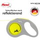 flexi Neon Reflective Cord (S 5 Metres 12 kg) Black/Neon Yellow