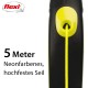 flexi Neon Reflective Cord (S 5 Metres 12 kg) Black/Neon Yellow