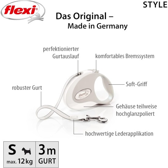 flexi Neon Retractable Dog Lead - 5 m (Large), s flexi Neon Retractable Dog Lead - 5 m (Large), s
