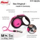 flexi Neon Retractable Dog Lead - 5 m (Large), s