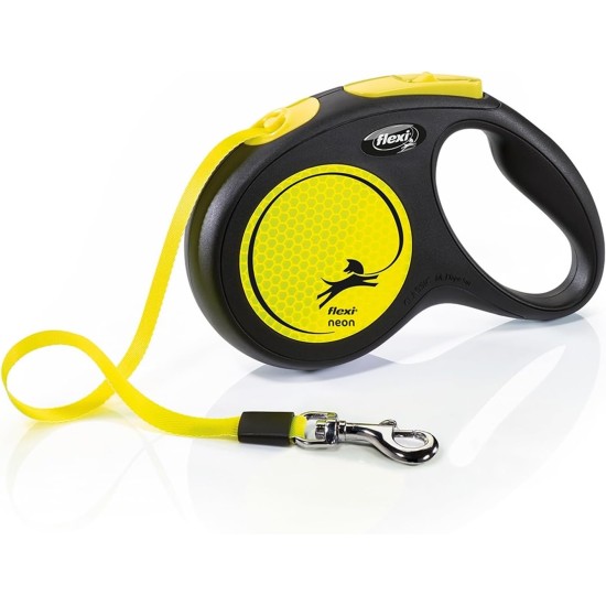 flexi Neon Retractable Dog Lead - 5 m (Large), s flexi Neon Retractable Dog Lead - 5 m (Large), s