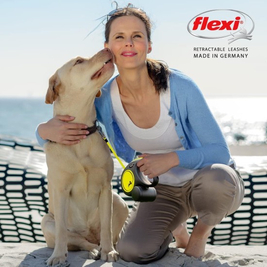 flexi Neon Retractable Dog Lead - 5 m (Large), s flexi Neon Retractable Dog Lead - 5 m (Large), s