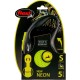 flexi Neon Retractable Dog Lead - 5 m (Large), s