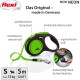 flexi® Neon S 5 m Black Neon Green Strap Reflective Side Panel Roll Lead for Dogs up to 15 kg flexi® Neon S 5 m Black Neon Green Strap Reflective Side Panel Roll Lead for Dogs up to 15 kg