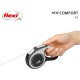 flexi® Neon S 5 m Black Neon Green Strap Reflective Side Panel Roll Lead for Dogs up to 15 kg