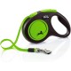 flexi® Neon S 5 m Black Neon Green Strap Reflective Side Panel Roll Lead for Dogs up to 15 kg flexi® Neon S 5 m Black Neon Green Strap Reflective Side Panel Roll Lead for Dogs up to 15 kg