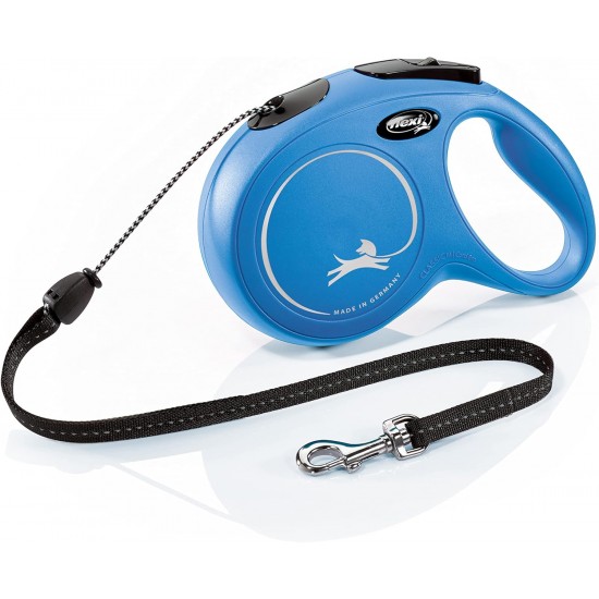 flexi New Classic S, 8 m Roller Leash, Blue, for Dogs up to 12 kg flexi New Classic S, 8 m Roller Leash, Blue, for Dogs up to 12 kg