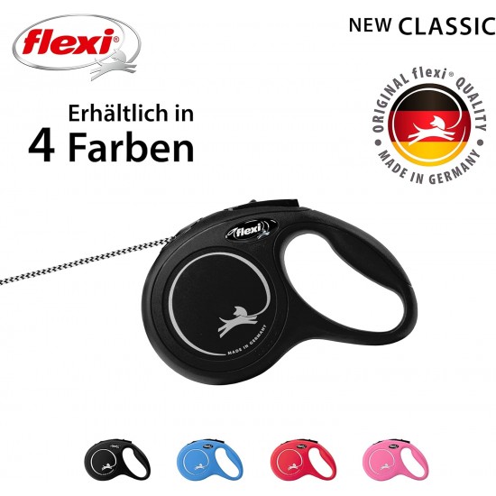 flexi New Classic S, 8 m Roller Leash, Blue, for Dogs up to 12 kg flexi New Classic S, 8 m Roller Leash, Blue, for Dogs up to 12 kg