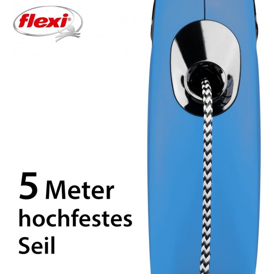 flexi New Classic S, 8 m Roller Leash, Blue, for Dogs up to 12 kg flexi New Classic S, 8 m Roller Leash, Blue, for Dogs up to 12 kg
