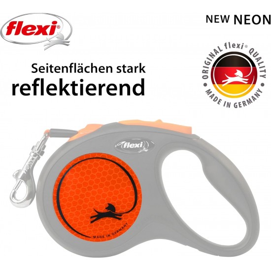 flexi New Comfort Retractable Leash – Orange – S Multi flexi New Comfort Retractable Leash – Orange – S Multi