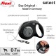 flexi® Select Strap 7 m Black Adjustable between 0-7 m for Dogs up to 25 kg