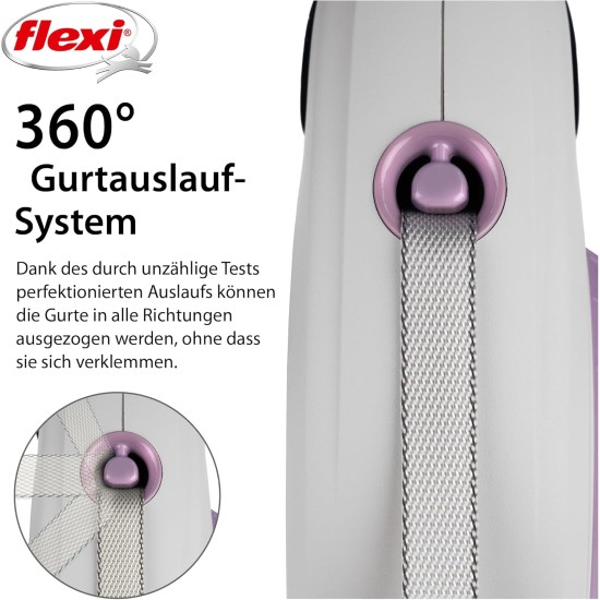 flexi® Select Strap 7 m Black Adjustable between 0-7 m for Dogs up to 25 kg flexi® Select Strap 7 m Black Adjustable between 0-7 m for Dogs up to 25 kg