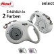 flexi® Select Strap 7 m Black Adjustable between 0-7 m for Dogs up to 25 kg