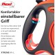 flexi® Xtreme M Belt 5 m Black Extremely Bite-Resistant Orange Belt Extra Robust Roll Lead for Dogs up to 35 kg flexi® Xtreme M Belt 5 m Black Extremely Bite-Resistant Orange Belt Extra Robust Roll Lead for Dogs up to 35 kg