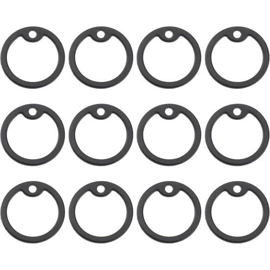iplusmile Pack of 8 Dog Shield Covers Round Military Dog ID Tag Rubber for Military Dog Brand Silicone Dogtag Sound Player (Black) iplusmile Pack of 8 Dog Shield Covers Round Military Dog ID Tag Rubber for Military Dog Brand Silicone Dogtag Sound Player (Black)