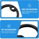 iplusmile Pack of 8 Dog Shield Covers Round Military Dog ID Tag Rubber for Military Dog Brand Silicone Dogtag Sound Player (Black) iplusmile Pack of 8 Dog Shield Covers Round Military Dog ID Tag Rubber for Military Dog Brand Silicone Dogtag Sound Player (Black)