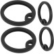 iplusmile Pack of 8 Dog Shield Covers Round Military Dog ID Tag Rubber for Military Dog Brand Silicone Dogtag Sound Player (Black) iplusmile Pack of 8 Dog Shield Covers Round Military Dog ID Tag Rubber for Military Dog Brand Silicone Dogtag Sound Player (Black)