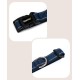lionto Durable Nylon Dog Collar, Extra Small, Soft Padded Collar for Dogs, 360° Reflective & Click Closure, Metal Ring & Adjustment by Continuous Slider, Beige