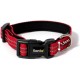 lionto Padded Dog Collar Nylon Reflective Waterproof Adjustable Size XS Red lionto Padded Dog Collar Nylon Reflective Waterproof Adjustable Size XS Red